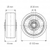 Kolo k paletovému vozíku 100x25