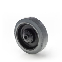 Pojezdové kolo samostatné, polyamid- elastická pryž 125 mm 