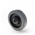 Pojezdové kolo samostatné, polyamid- elastická pryž 125 mm 