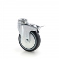 Kolo přístrojové otočné s brzdou 50mm