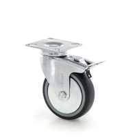 Kolo přístrojové otočné s brzdou 50mm Kolo přístrojové otočné s brzdou 50mm