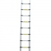 Žebřík teleskopický 13 příček 3,8m 