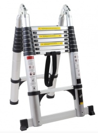 Teleskopický žebřík 5 M štafle/žebřík Teleskopický žebřík 5 M štafle/žebřík