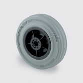 Pojezdové kolo AVO - samostatné, šedá guma/PP 150