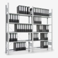 Regál Compact 2500x300x1000mm 7polic základní
