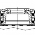 Přístrojové kolečko otočné na čep s brzdou,PJP 125